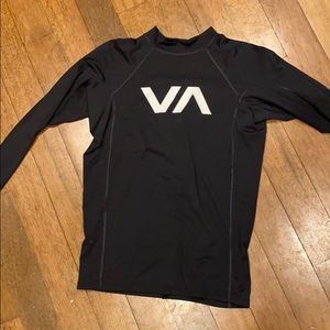 RVCA long-sleeve rash guard